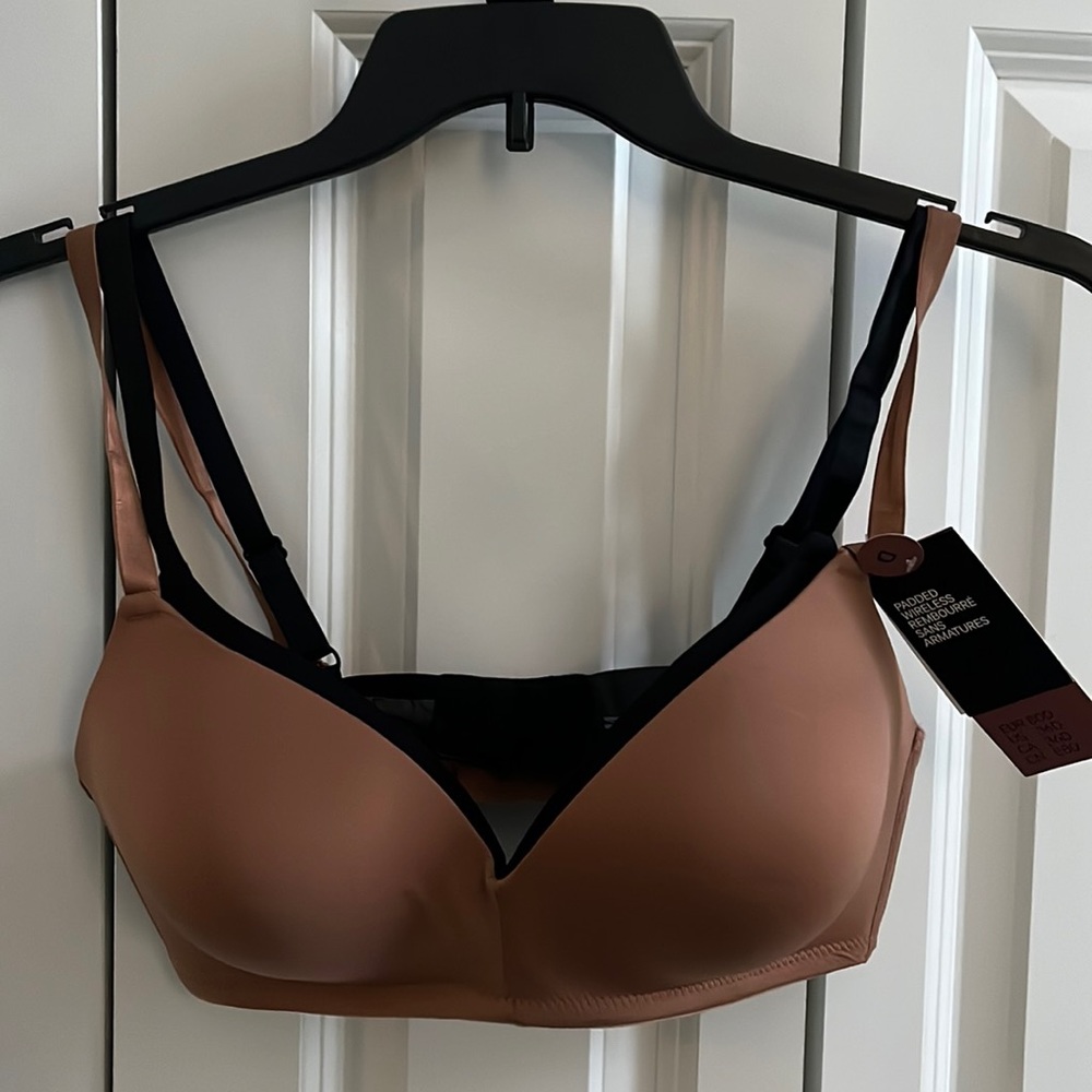 2 pk padded wireless bra